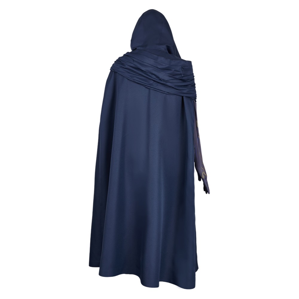 Arcane: League of Legends Season 2 Viktor Blue Cloak Cosplay Costume Halloween Carnival Outfit