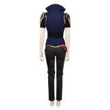 Arcane: League of Legends Season 2 Vi Blue Uniform Cosplay Costume Halloween Carnival Outfit