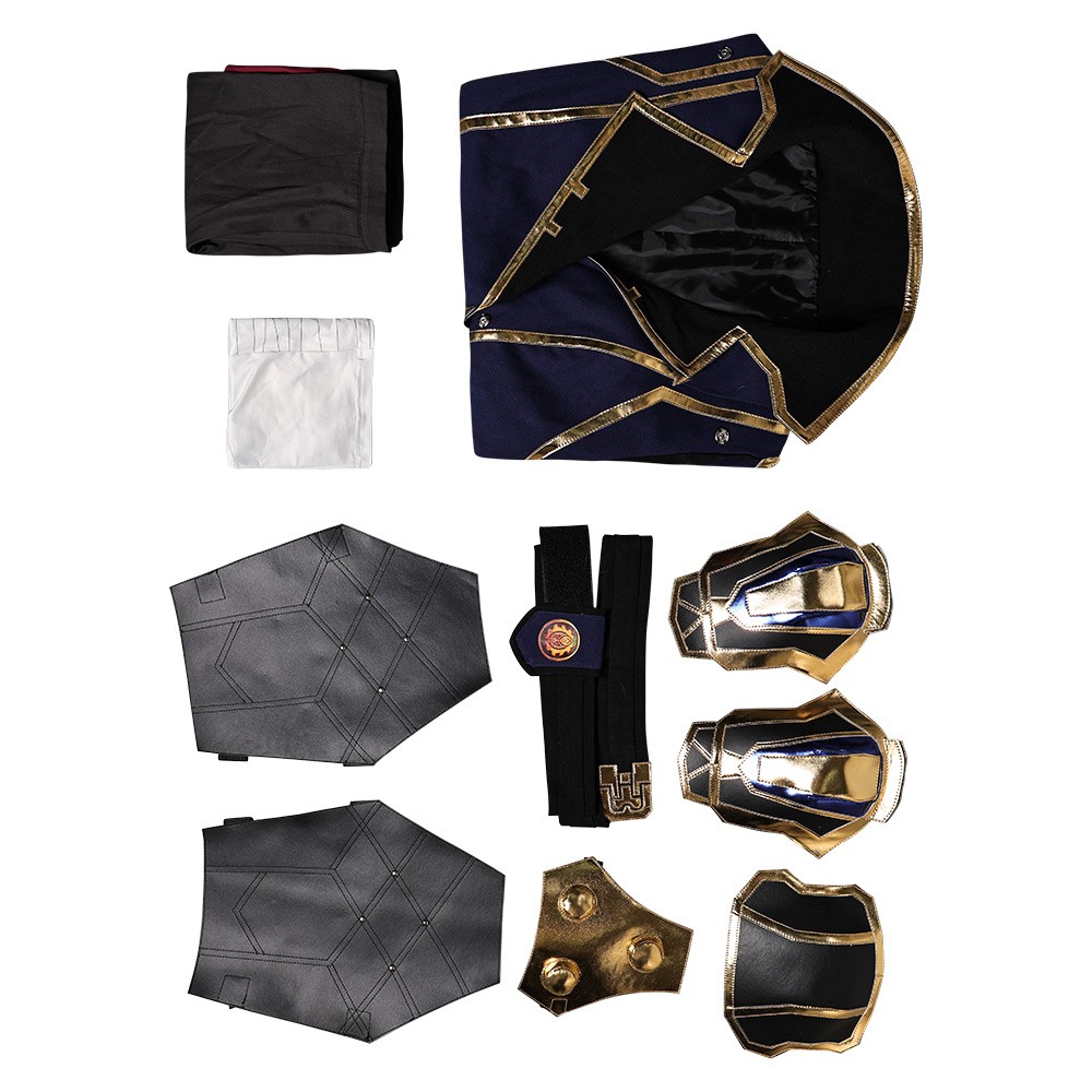 Arcane: League of Legends Season 2 Vi Blue Uniform Cosplay Costume Halloween Carnival Outfit