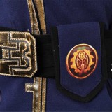 Arcane: League of Legends Season 2 Vi Blue Uniform Cosplay Costume Halloween Carnival Outfit
