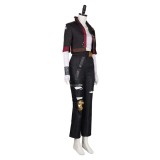 Arcane: League of Legends Season 2 Vi Black Jacket Fullset Cosplay Costume Halloween Carnival Outfit