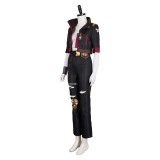 Arcane: League of Legends Season 2 Vi Black Jacket Fullset Cosplay Costume Halloween Carnival Outfit