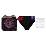 Arcane: League of Legends Season 2 Vi 2Pcs Swimsuit Cosplay Costume Halloween Carnival Outfit