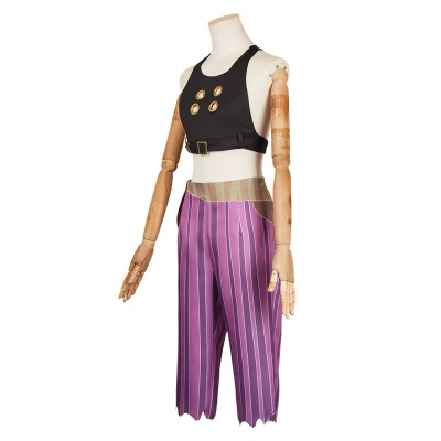 Arcane: League of Legends Season 2 Prison Jinx Cosplay Costume Halloween Carnival Outfit