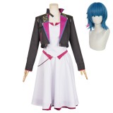 Arcane: League of Legends Season 2 Powder White Dress Cosplay Costume Halloween Carnival Outfit