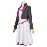 Arcane: League of Legends Season 2 Powder White Dress Cosplay Costume Halloween Carnival Outfit
