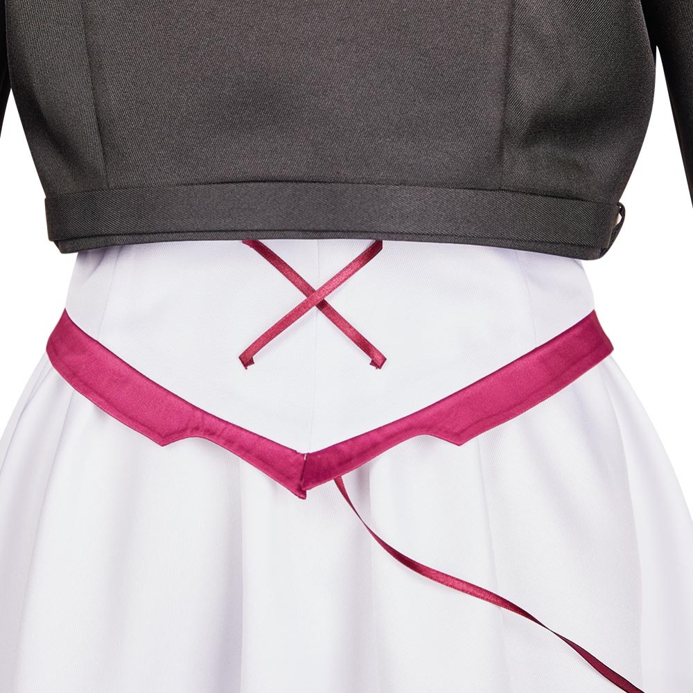 Arcane: League of Legends Season 2 Powder White Dress Cosplay Costume Halloween Carnival Outfit