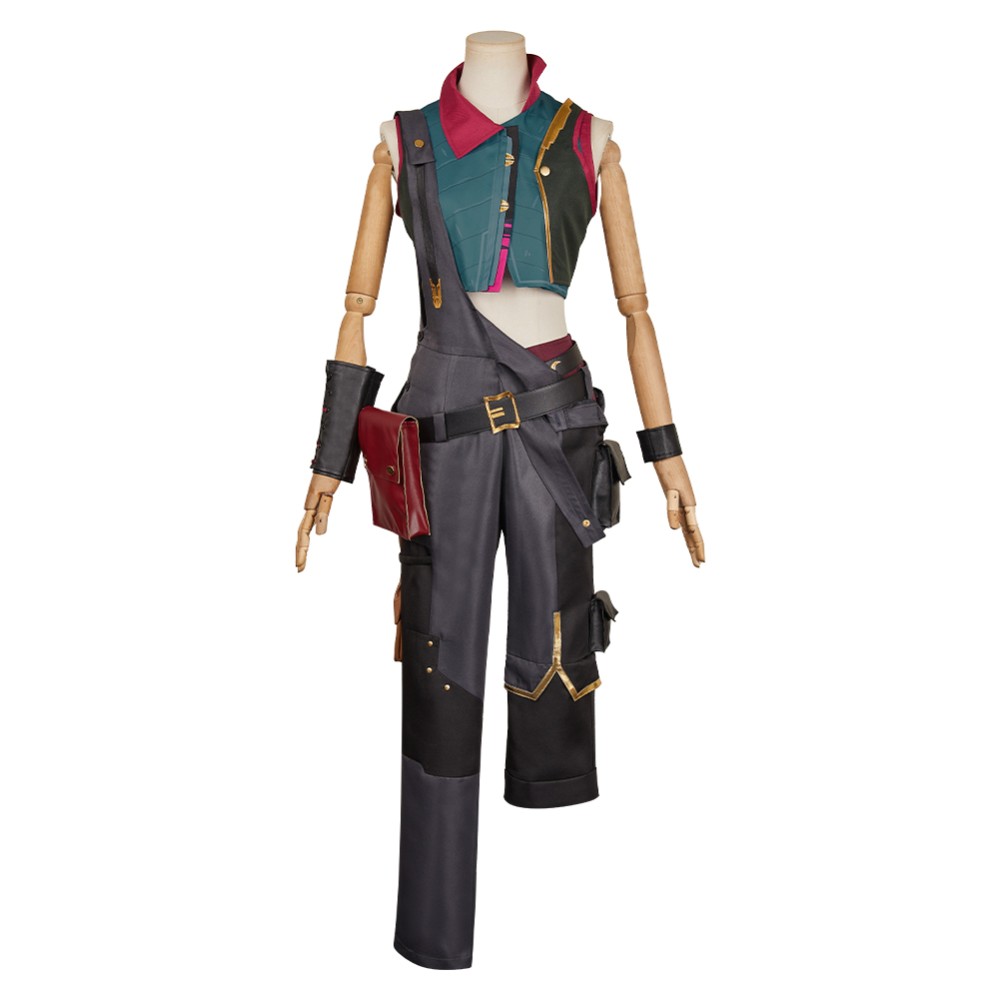 Arcane: League of Legends Season 2 Powder Cosplay Costume Halloween Carnival Outfit