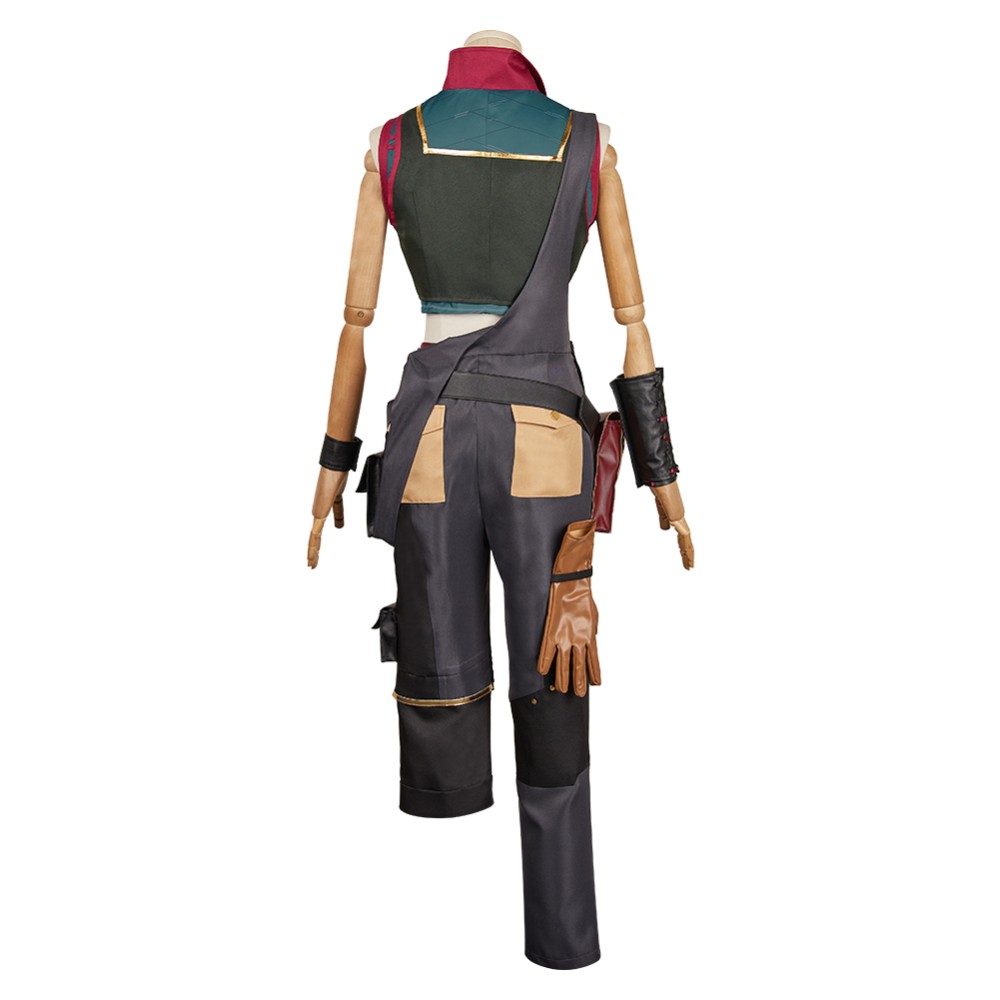 Arcane: League of Legends Season 2 Powder Cosplay Costume Halloween Carnival Outfit