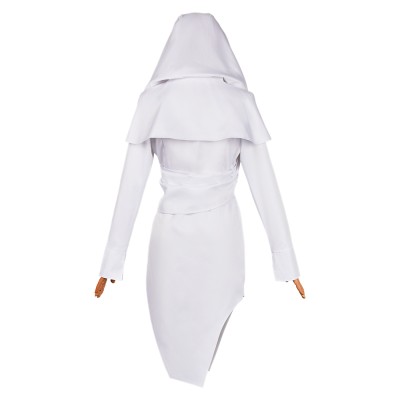 Arcane: League of Legends Season 2 Mel White Cloak Dress Cosplay Costume Halloween Carnival Outfit