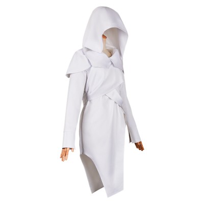 Arcane: League of Legends Season 2 Mel White Cloak Dress Cosplay Costume Halloween Carnival Outfit