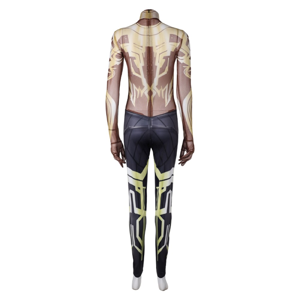 Arcane: League of Legends Season 2 Mel Battle Jumpsuit Cosplay Costume Halloween Carnival Outfit