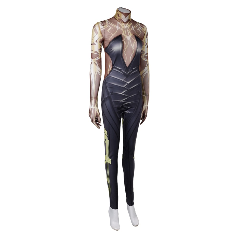 Arcane: League of Legends Season 2 Mel Battle Jumpsuit Cosplay Costume Halloween Carnival Outfit
