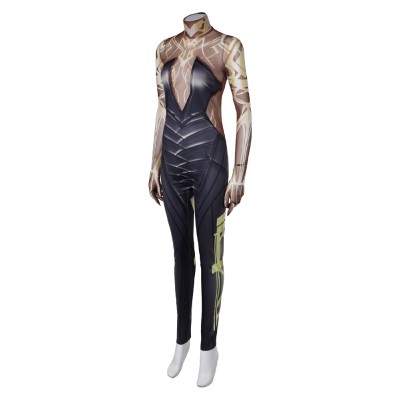 Arcane: League of Legends Season 2 Mel Battle Jumpsuit Cosplay Costume Halloween Carnival Outfit