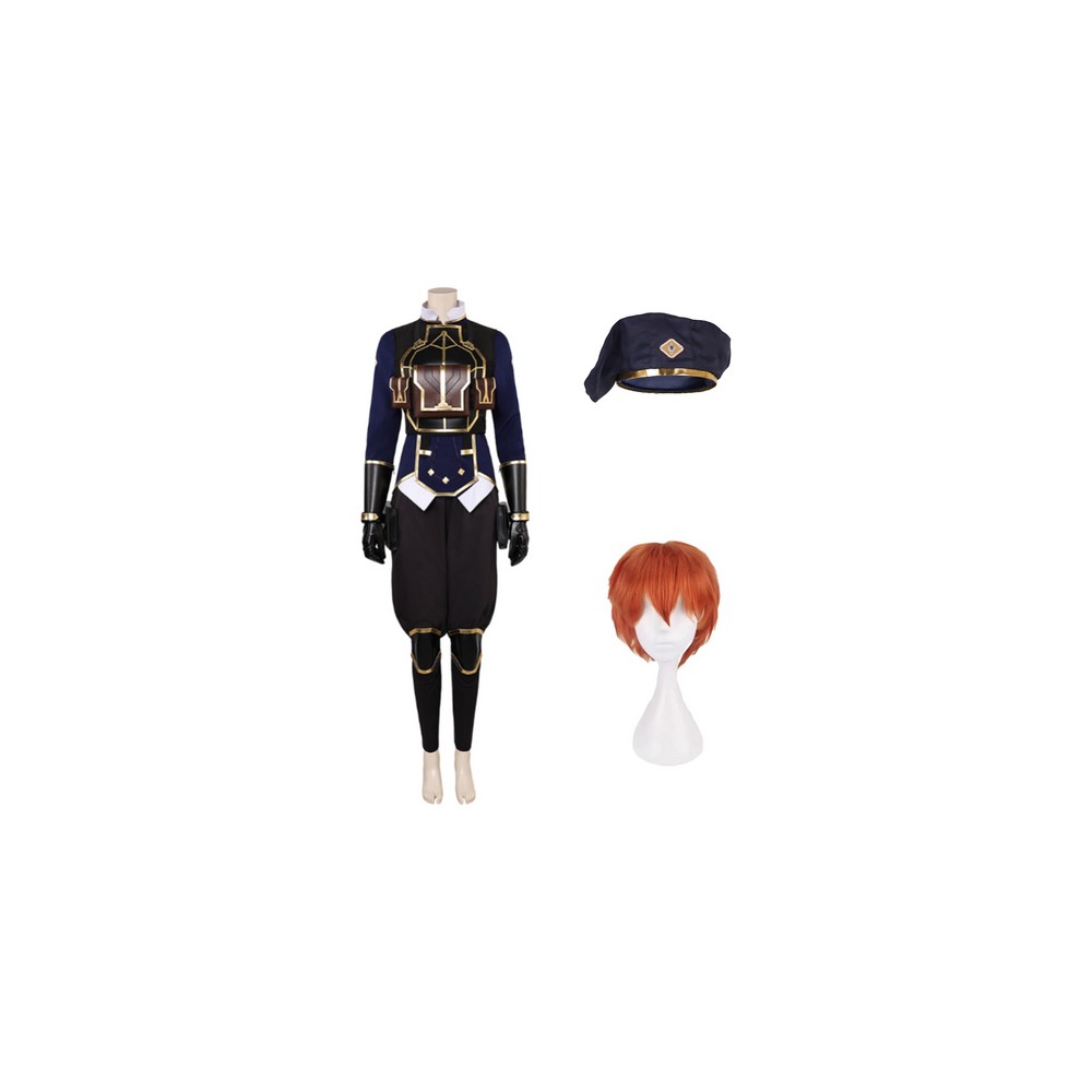 Arcane: League of Legends Season 2 Maddie Women Blue Uniform Cosplay Costume Halloween Carnival Outfit