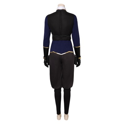 Arcane: League of Legends Season 2 Maddie Women Blue Uniform Cosplay Costume Halloween Carnival Outfit