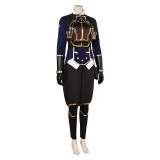Arcane: League of Legends Season 2 Maddie Women Blue Uniform Cosplay Costume Halloween Carnival Outfit