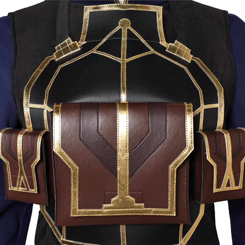 Arcane: League of Legends Season 2 Maddie Women Blue Uniform Cosplay Costume Halloween Carnival Outfit