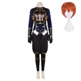Arcane: League of Legends Season 2 Maddie Women Blue Uniform Cosplay Costume Halloween Carnival Outfit