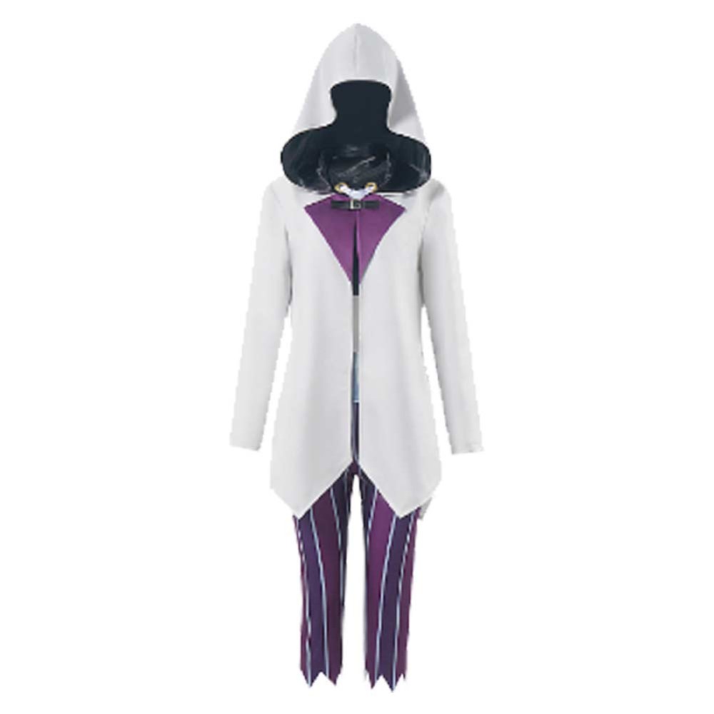 Arcane: League of Legends Season 2 Jinx White Cloak Set Party Cosplay Costume Halloween Carnival
