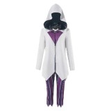 Arcane: League of Legends Season 2 Jinx White Cloak Set Party Cosplay Costume Halloween Carnival