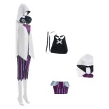 Arcane: League of Legends Season 2 Jinx White Cloak Set Party Cosplay Costume Halloween Carnival