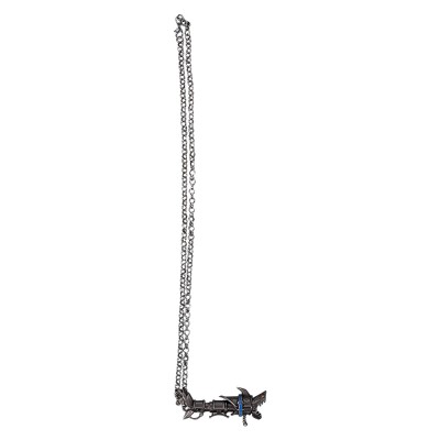 Arcane: League of Legends Season 2 Jinx Sharkbone Necklace Accessories Cosplay Costume Halloween Carnival