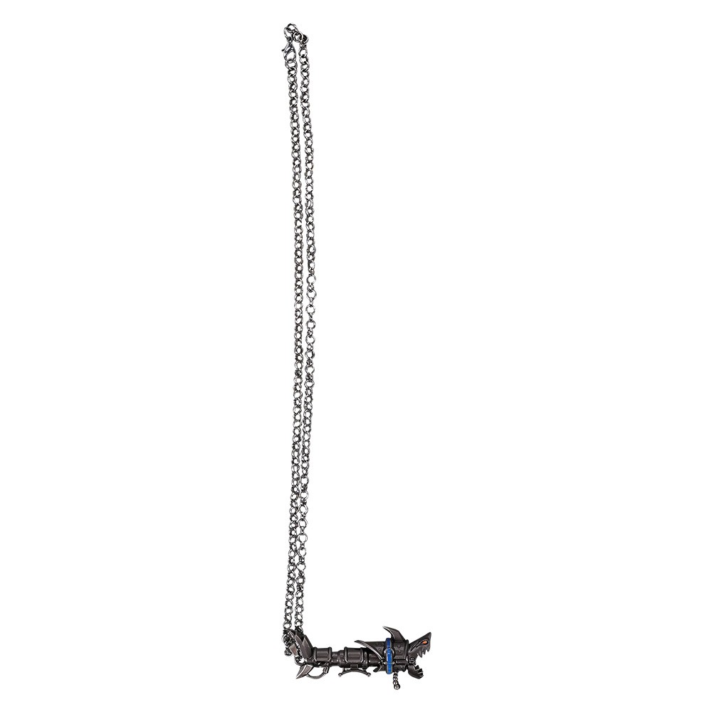 Arcane: League of Legends Season 2 Jinx Sharkbone Necklace Accessories Cosplay Costume Halloween Carnival