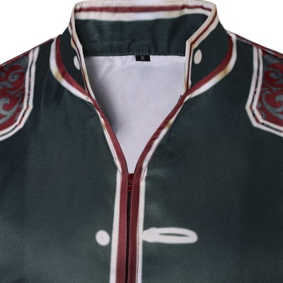 Arcane: League of Legends Season 2 Jayce Green Shirt Cosplay Costume Halloween Carnival Outfit