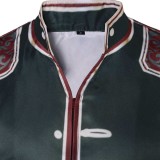 Arcane: League of Legends Season 2 Jayce Green Shirt Cosplay Costume Halloween Carnival Outfit