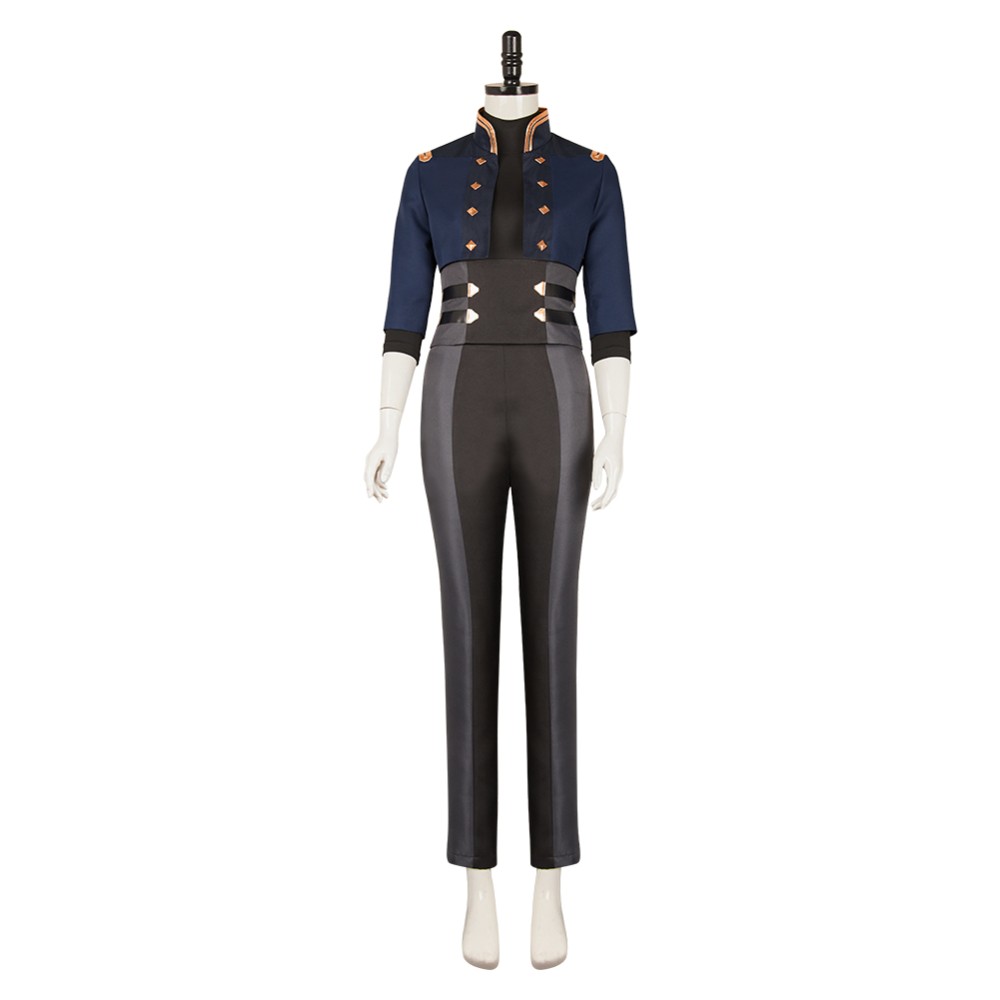 Arcane: League of Legends Season 2 Caitlyn Slim Uniform Cosplay Costume Halloween Carnival Outfit