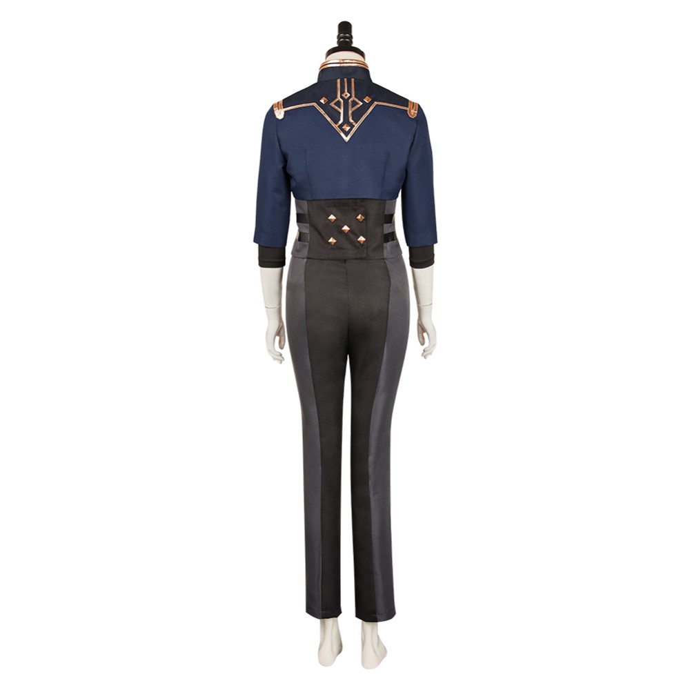 Arcane: League of Legends Season 2 Caitlyn Slim Uniform Cosplay Costume Halloween Carnival Outfit