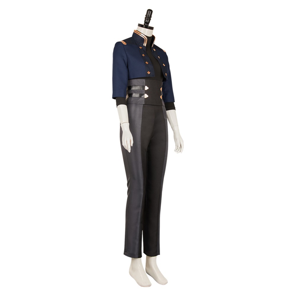 Arcane: League of Legends Season 2 Caitlyn Slim Uniform Cosplay Costume Halloween Carnival Outfit