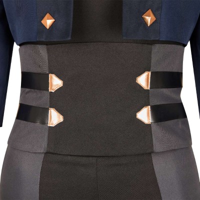 Arcane: League of Legends Season 2 Caitlyn Slim Uniform Cosplay Costume Halloween Carnival Outfit
