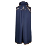 Arcane: League of Legends Season 2 Caitlyn Blue Cloak Cosplay Costume Halloween Carnival Outfit