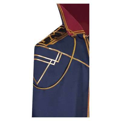 Arcane: League of Legends Season 2 Caitlyn Blue Cloak Cosplay Costume Halloween Carnival Outfit