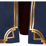 Arcane: League of Legends Season 2 Caitlyn Blue Cloak Cosplay Costume Halloween Carnival Outfit