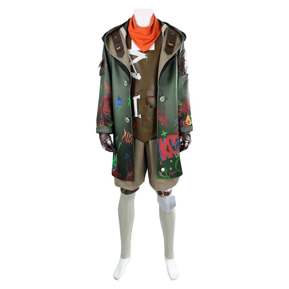 Arcane: League of Legends Season 2 (2024) Ekko Fullset Cosplay Costume Halloween Carnival Outfit