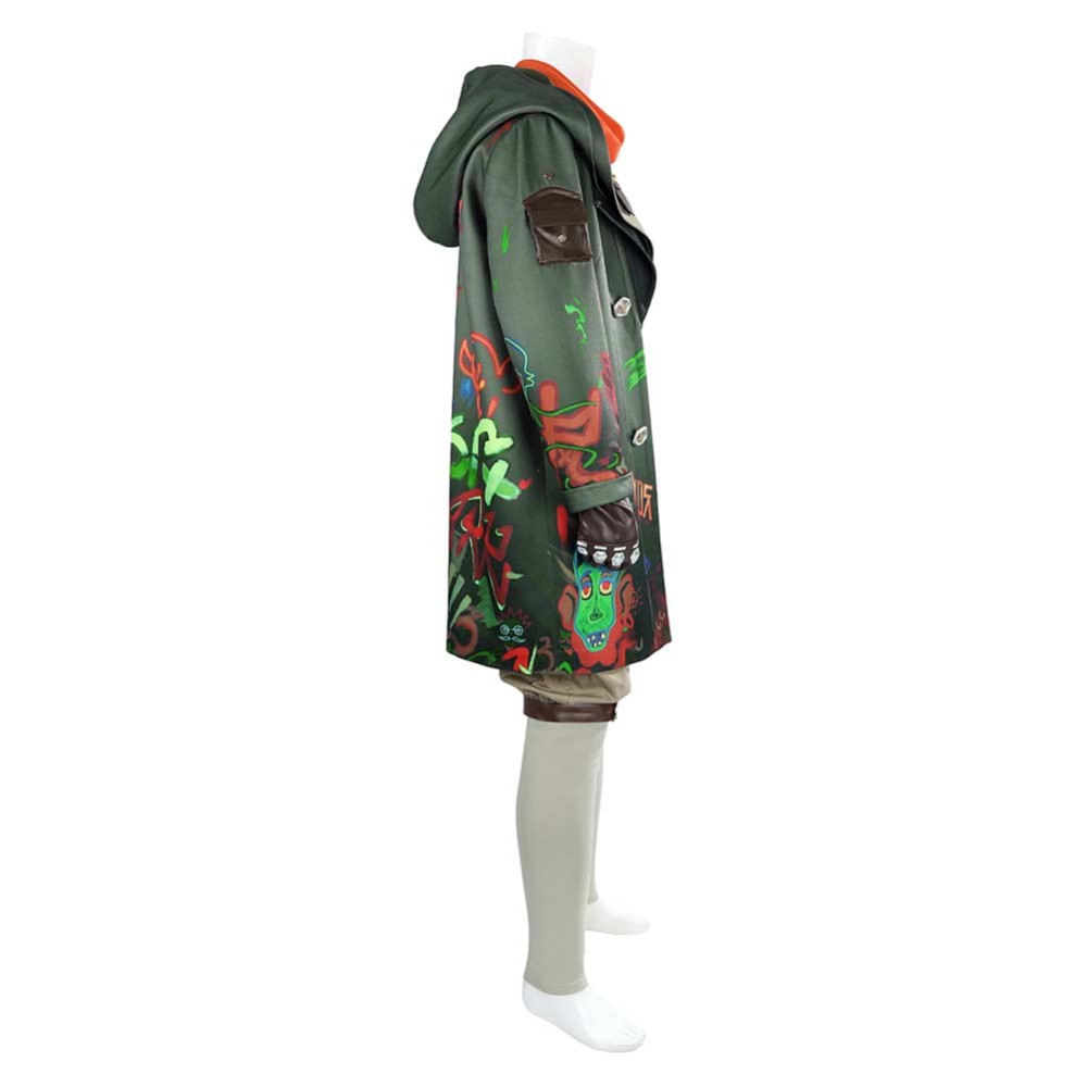 Arcane: League of Legends Season 2 (2024) Ekko Fullset Cosplay Costume Halloween Carnival Outfit