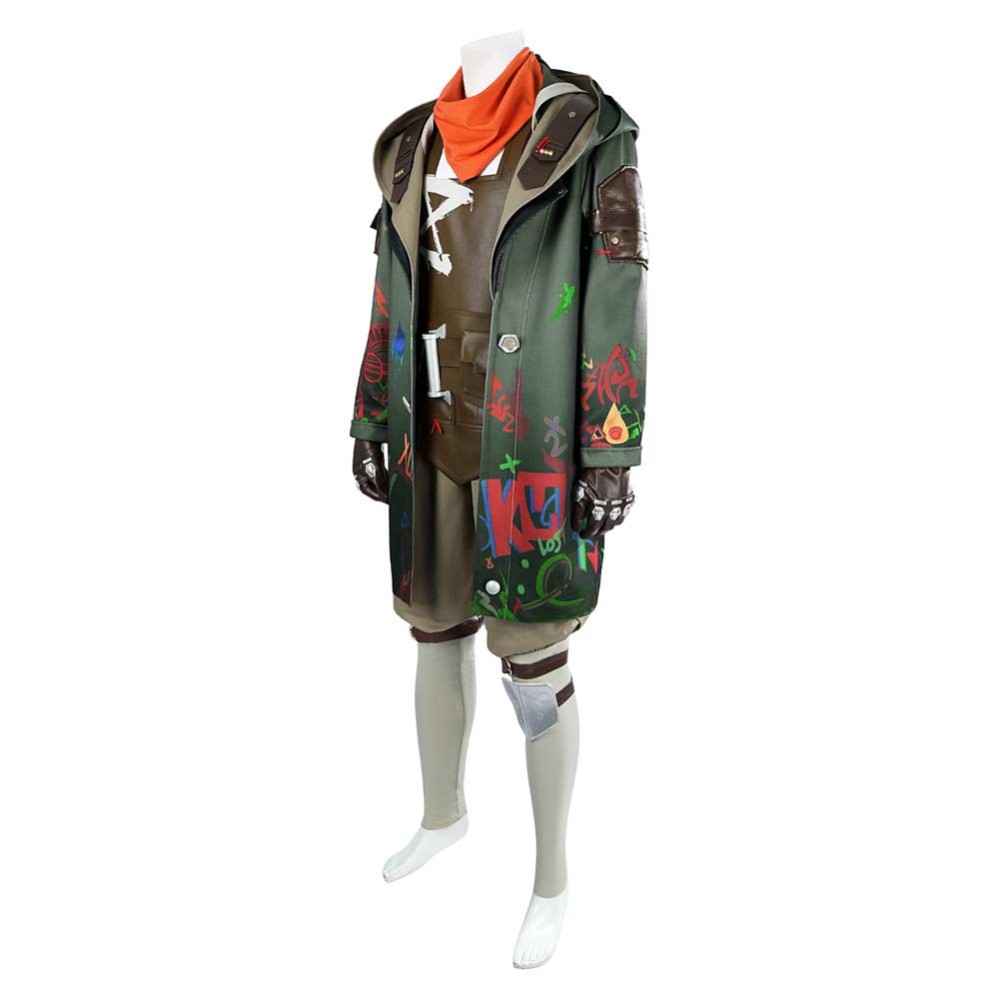 Arcane: League of Legends Season 2 (2024) Ekko Fullset Cosplay Costume Halloween Carnival Outfit