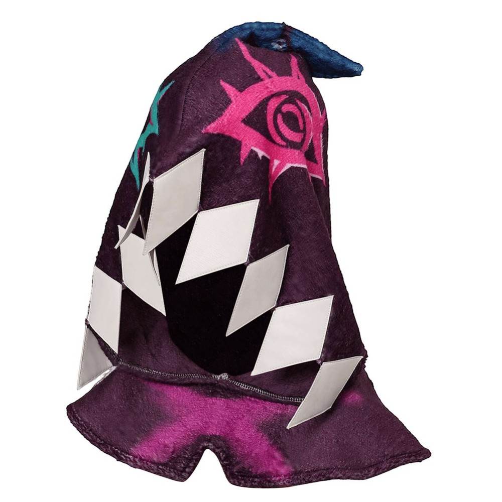 Arcane: League of Legends Jinx Hood Hat Original Design Accessories-UUstyles® Cosplay Costume Halloween Carnival