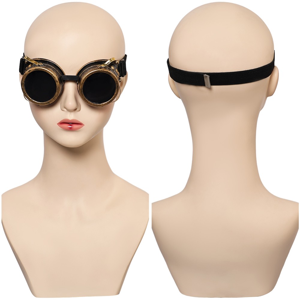 Arcane: League of Legends Jinx Goggles Glasses Accessories Cosplay Costume Halloween Carnival