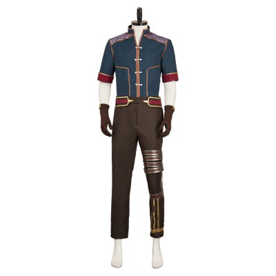 Arcane: League of Legends Jayce Elbow-sleeve Uniform Cosplay Costume Halloween Carnival Outfit