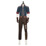 Arcane: League of Legends Jayce Elbow-sleeve Uniform Cosplay Costume Halloween Carnival Outfit