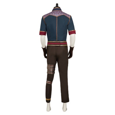 Arcane: League of Legends Jayce Elbow-sleeve Uniform Cosplay Costume Halloween Carnival Outfit
