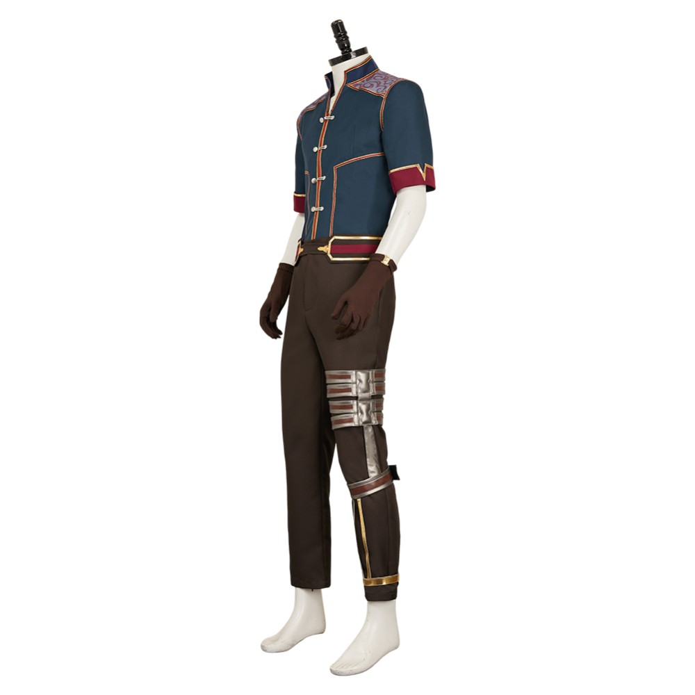 Arcane: League of Legends Jayce Elbow-sleeve Uniform Cosplay Costume Halloween Carnival Outfit