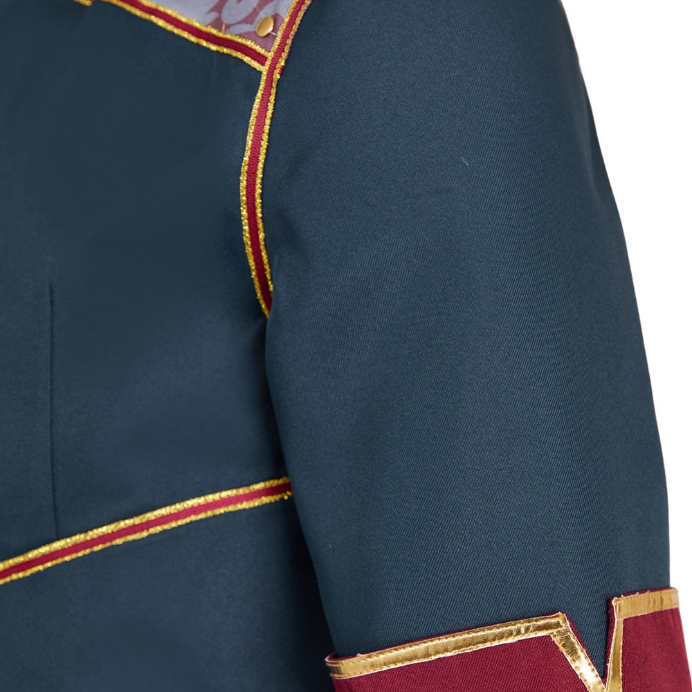 Arcane: League of Legends Jayce Elbow-sleeve Uniform Cosplay Costume Halloween Carnival Outfit