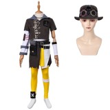 Arcane: League of Legends Isha Kids Children Cosplay Costume Halloween Carnival Outfit