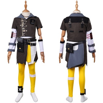 Arcane: League of Legends Isha Kids Children Cosplay Costume Halloween Carnival Outfit