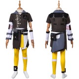 Arcane: League of Legends Isha Kids Children Cosplay Costume Halloween Carnival Outfit